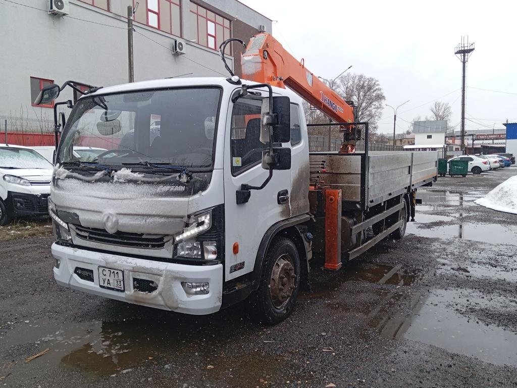 DONGFENG специальный, грузовой бортовой оснащенный краном-манипулятором — Иваново