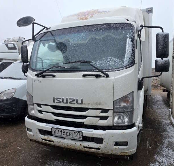 Авангард 6709 на шасси Isuzu ELF 12 4x2 Изотермический/рефрижератор — Домодедово улица зорин лес 36 строение 2
