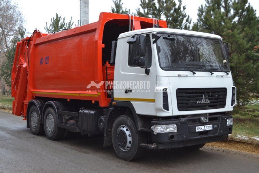КО-427-90 на шасси маз 631226, мусоровоз, задняя загрузка, портал, 22 м3 — новая техника в лизинг