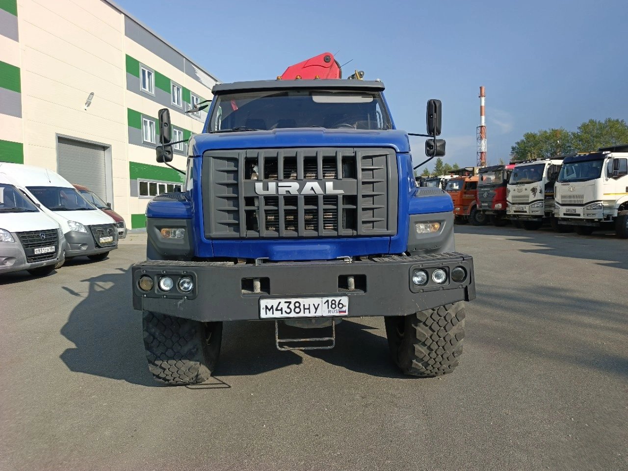 Ural NEXT 4320 6x6 Седельный тягач с КМУ SM03-04N — Сургут
