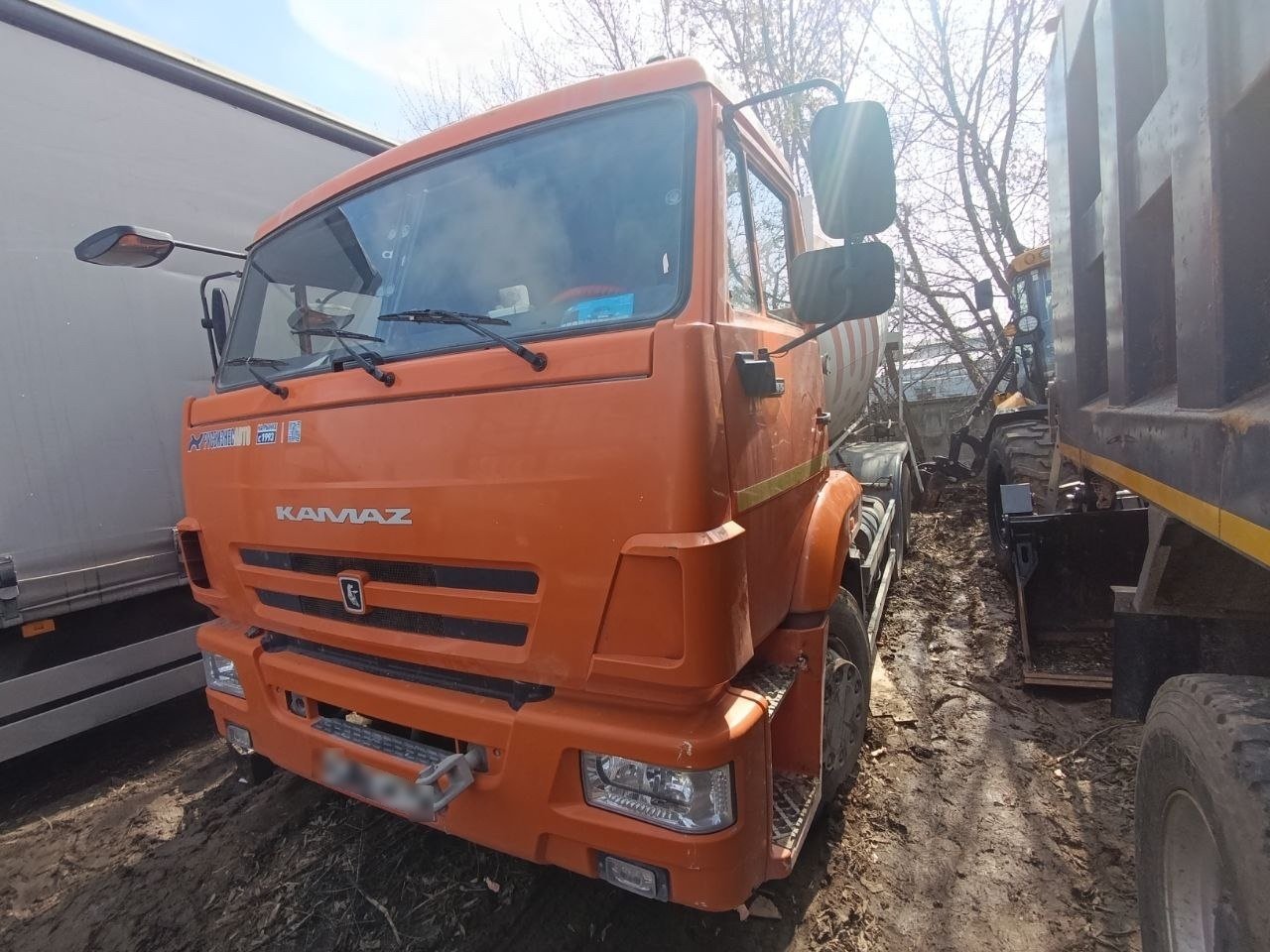 ТУЙМАЗИНСКИЙ ЗАВОД АВТОБЕТОНОВОЗОВ 5814* на шасси КамАЗ 65115 6x4 Автобетоносмеситель — Казань
