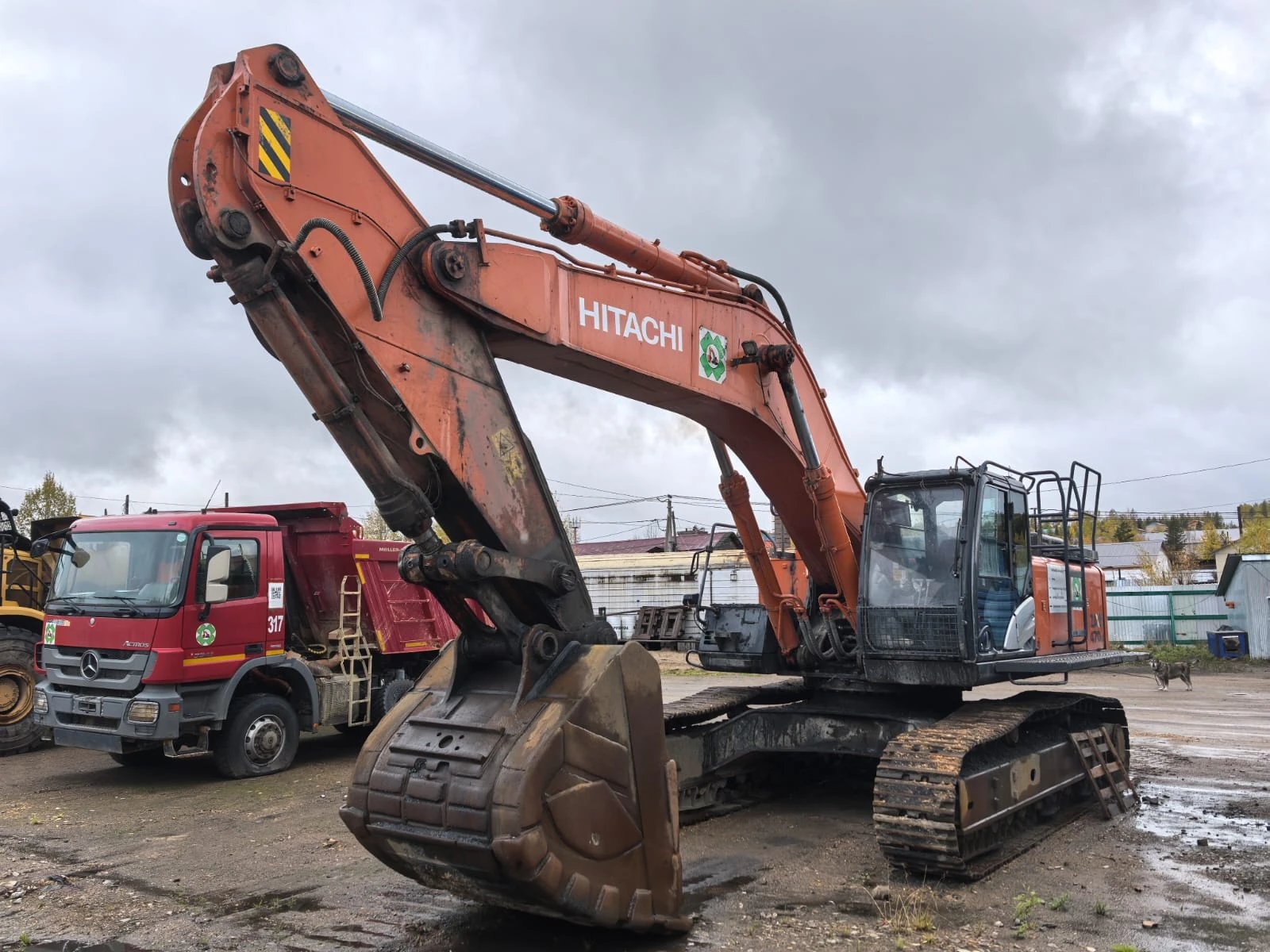 Гусеничный экскаватор HITACHI ZX470LC-5G — Алдан