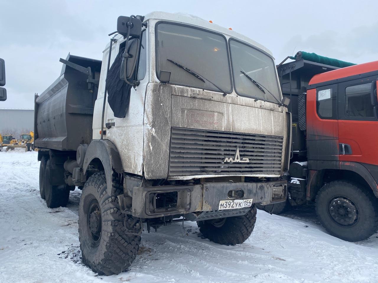 Феникс 7801* на шасси МАЗ 6317 6x6 Самосвал_не актуально — Новокузнецк
