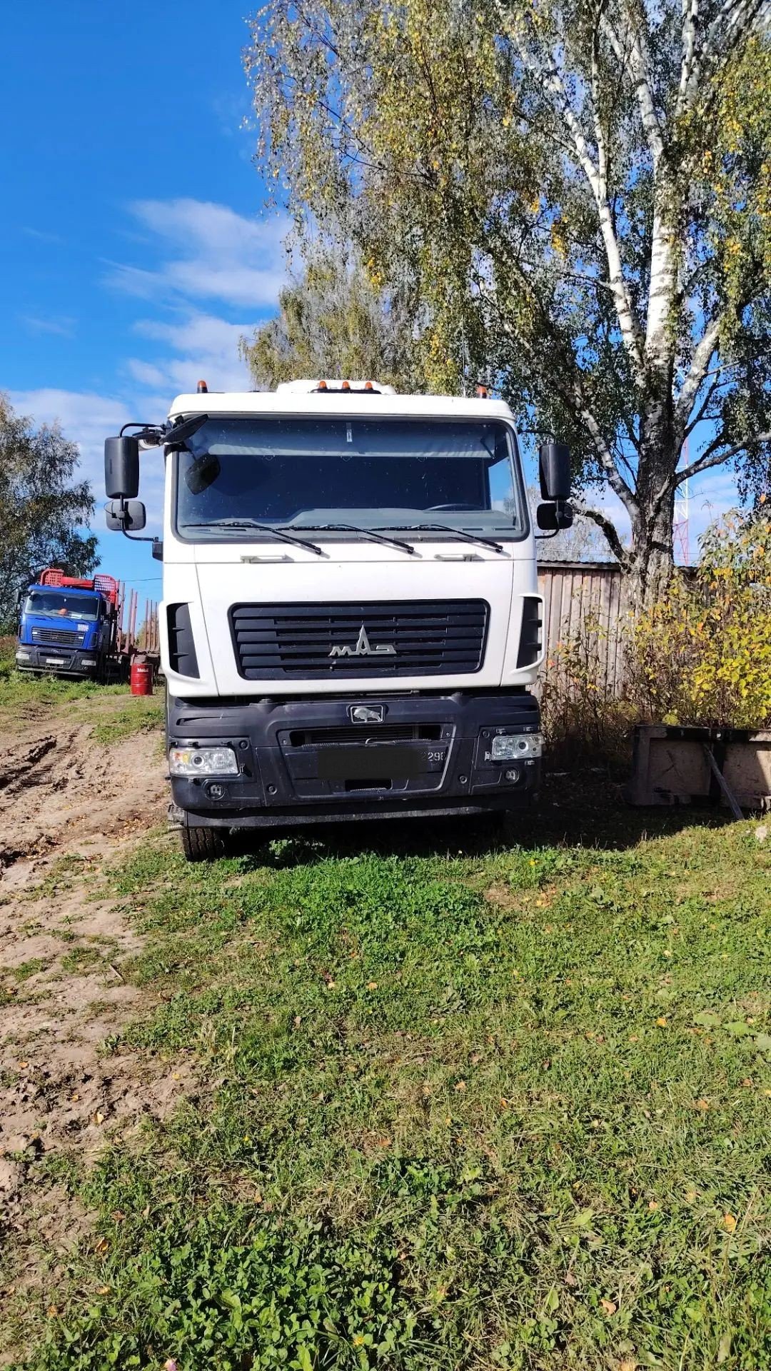 Завод Спецмаш SM09 на шасси МАЗ 6312 6x4 Сортиментовоз с КМУ — Шилекша