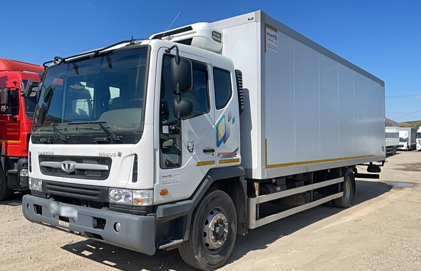 Рустрак 5389 на шасси Daewoo NOVUS 4x2 Изотермический/рефрижератор — Домодедово улица зорин лес 36 строение 2
