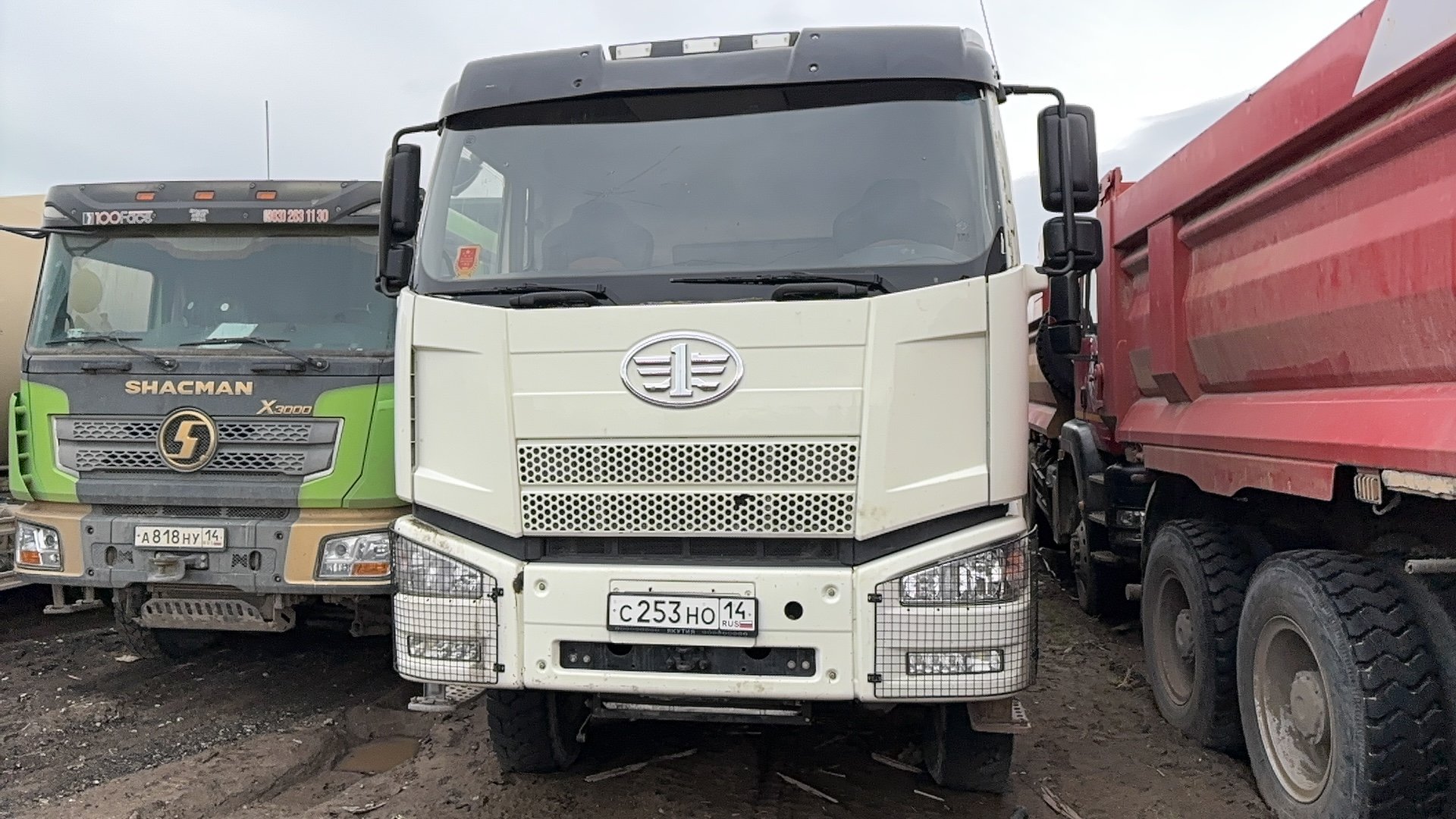 FAW J6 8x4 Самосвал — Якутск
