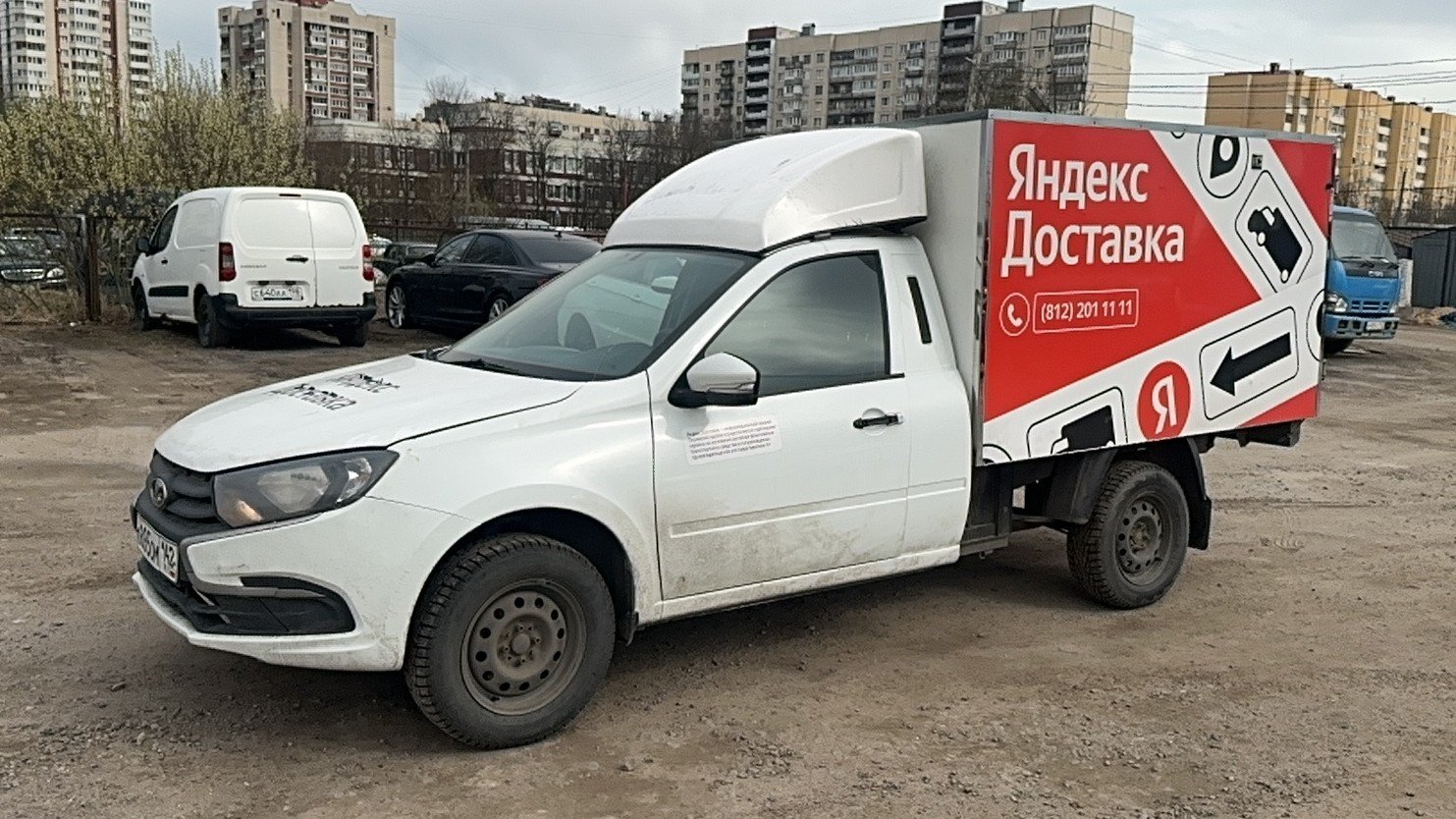 ВИС 2349* на шасси LADA Granta Промтоварный фургон — Санкт-Петербург