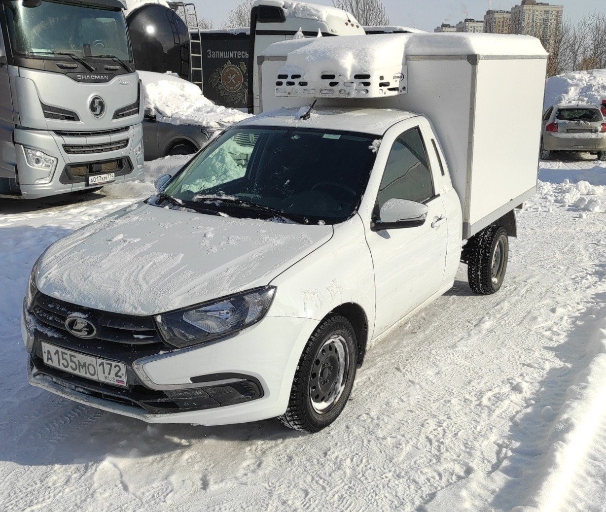 ВИС 2349 на базе LADA GRANTA Изотермический/рефрижератор — Тюмень