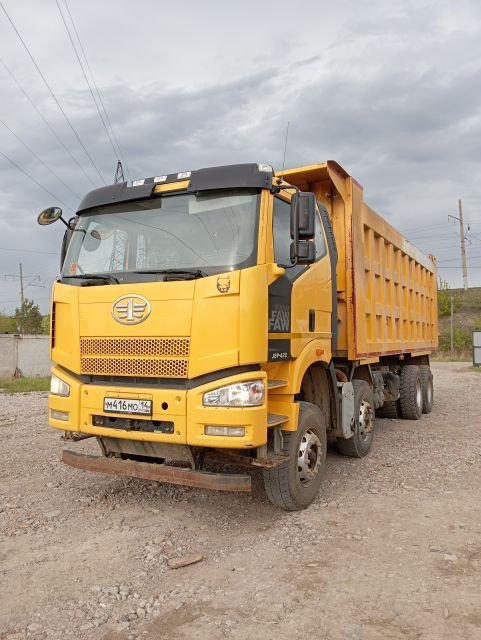 Специализированный автомобиль - самосвал FAW J6 — Берёзовка