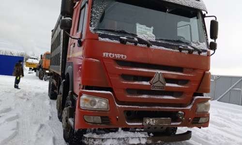HOWO HW76 ZZ3407S3867E 8х4 Самосвал — Гамовский тракт (деревня Ванюки)