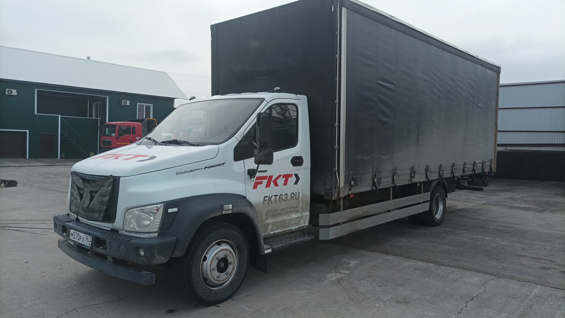 НОВЫЙ ЗАВОД 3010* на шасси GAZ GAZON NEXT 4x2 Бортовой (Евроборт) — Стройкерамика, Самарская обл