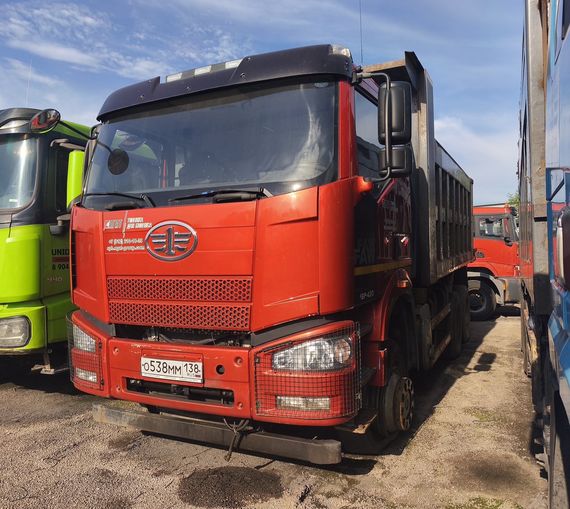FAW J6 6x6 КДМ — Новокузнецк