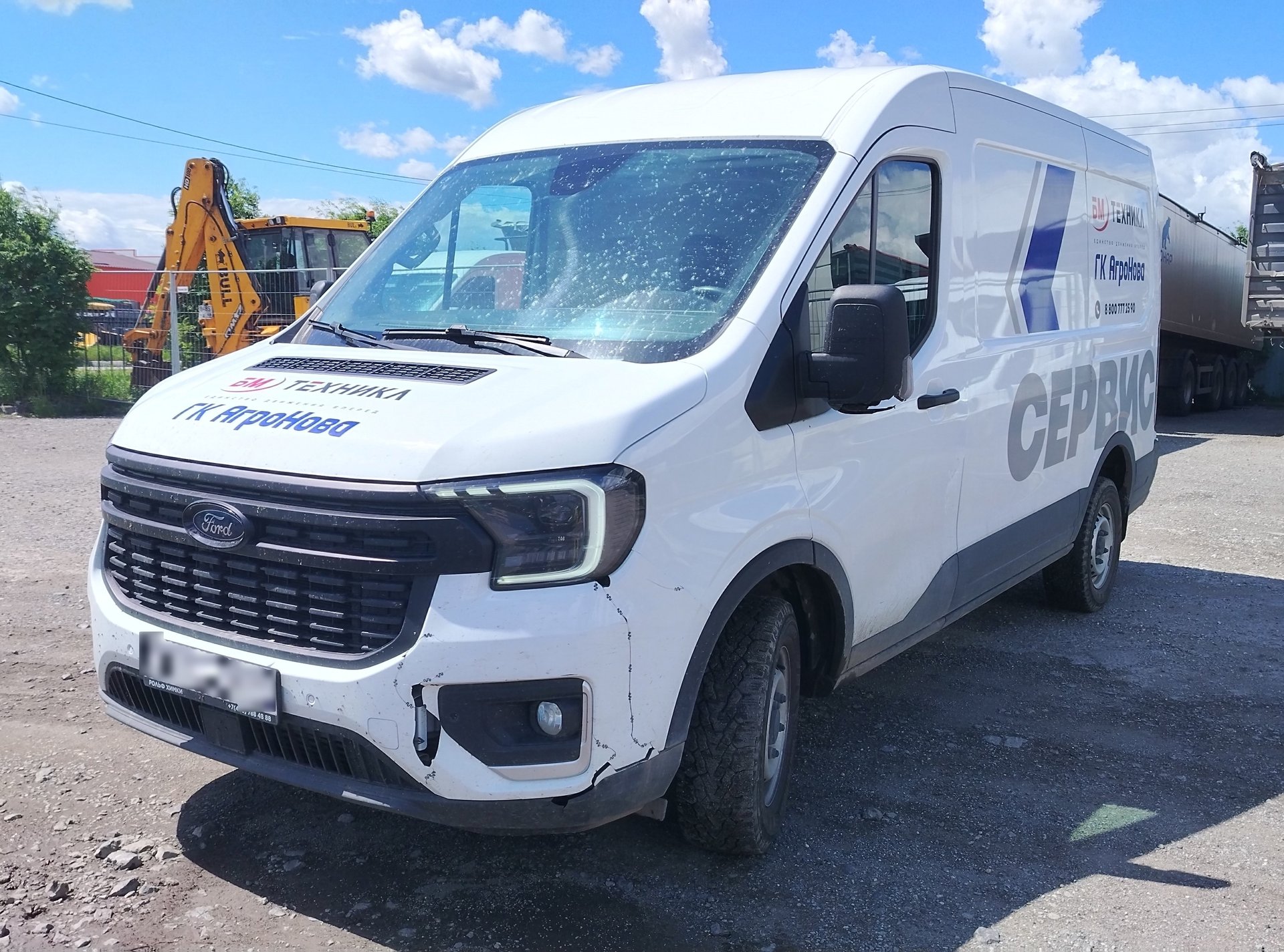FORD Transit Цельнометаллический — Липецк