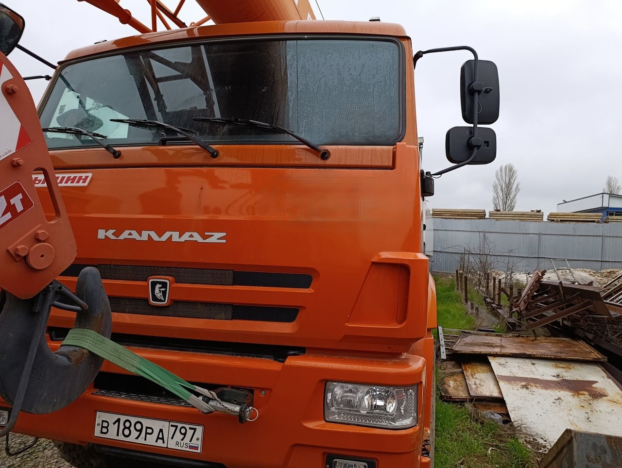 Камышинский Крановый Завод (Ккз) КС-55729 на шасси КамАЗ 43118 6x6 Автокран — Краснодар