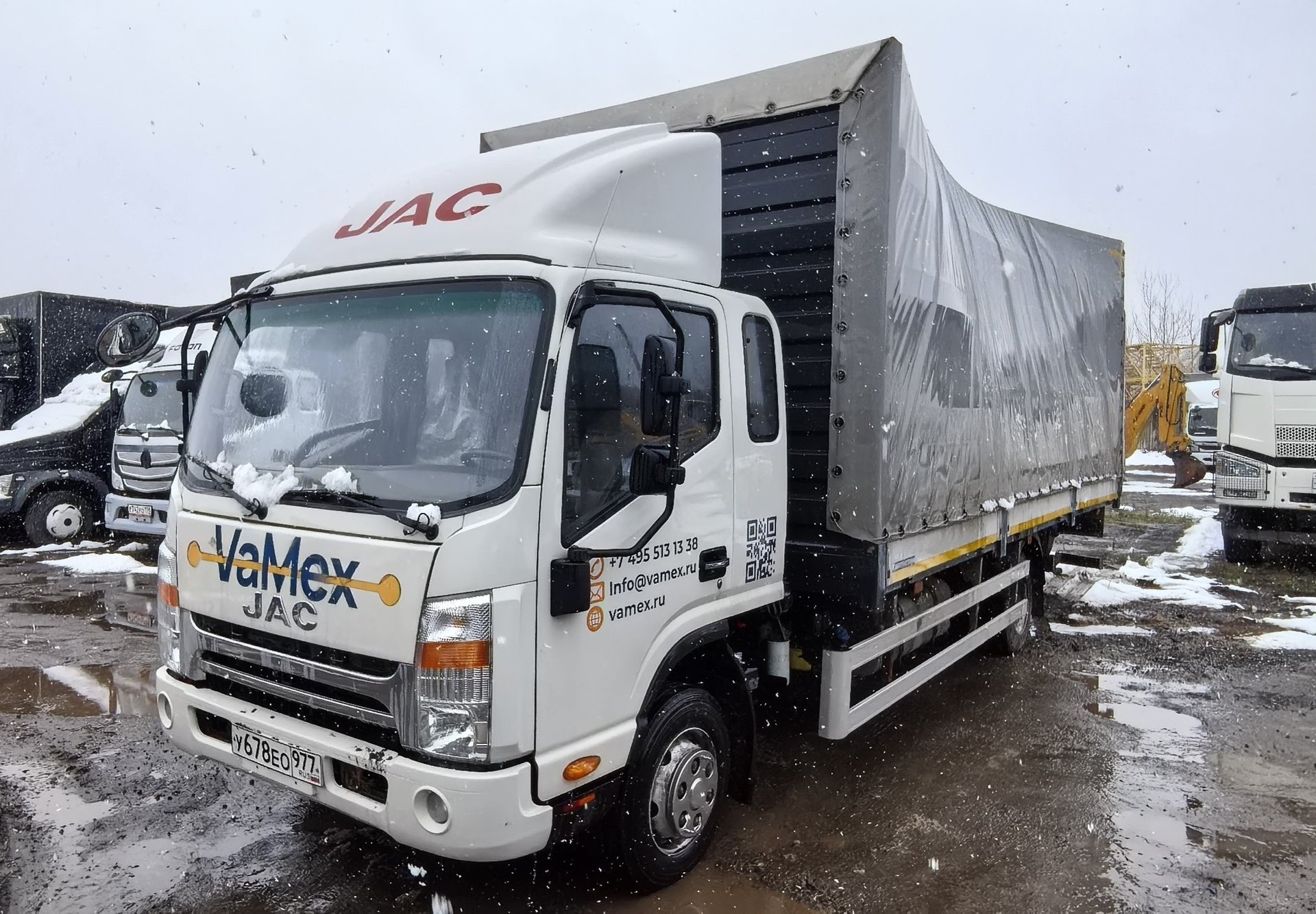 ТТМ-Центр АБ-73* на шасси JAC N90 4x2 Бортовой (Евроборт) — Москва