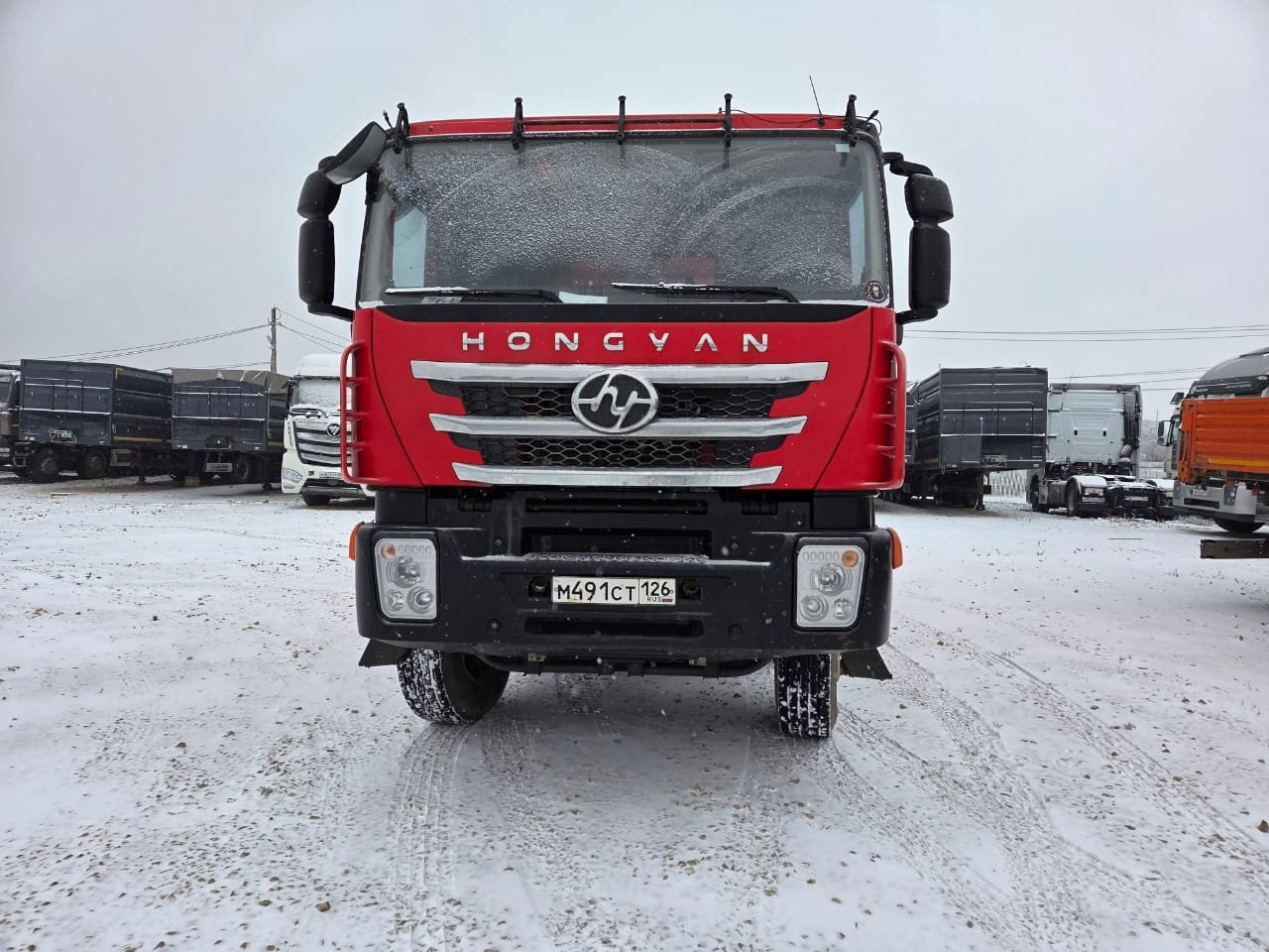 HONGYAN 908 8x4 Самосвал — Верхнерусское, Ставропольский край