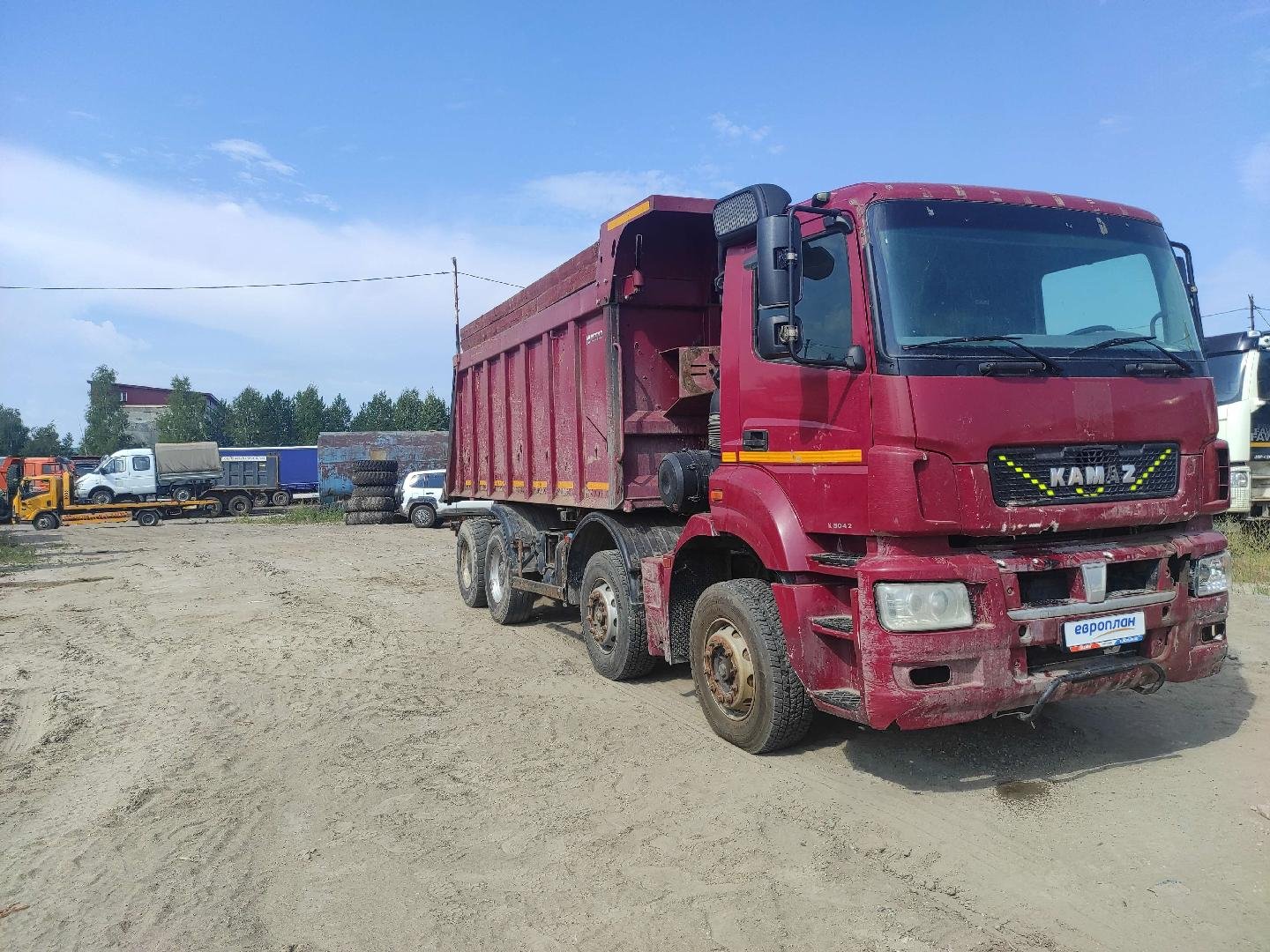 КамАЗ 65801-T5 — Солнечный