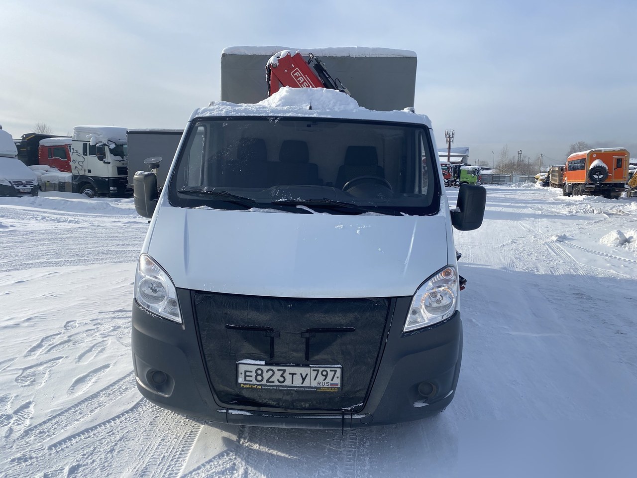GAZ GAZELLE NEXT Бортовой с КМУ — Иркутск