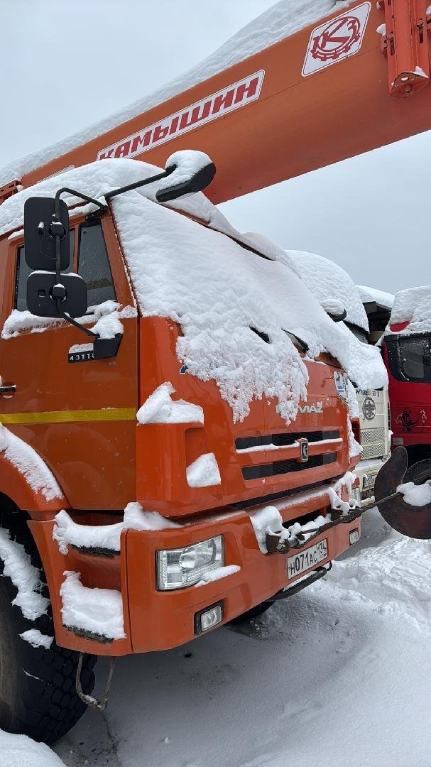 Камышинский Крановый Завод КС-55729-5K-31 KAMAZ-43118 (6х6) г/п 32т. стрела 31м. — Солнечногорск