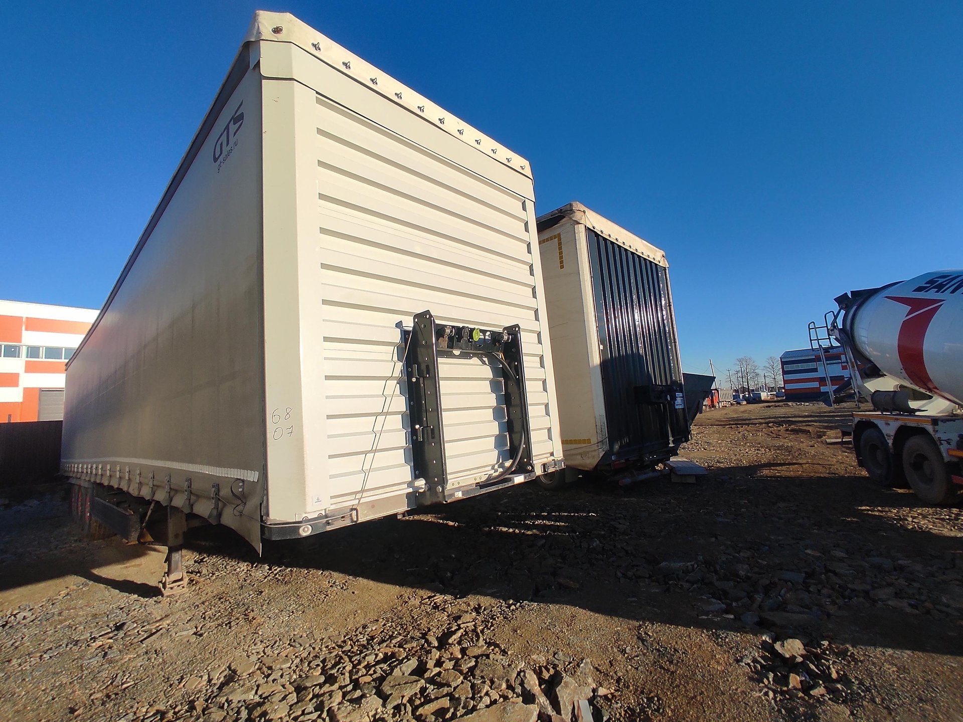 CIMC SX03 Полуприцеп шторный — Большой Исток, Свердловская обл