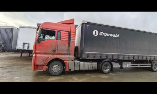 Grunwald Gr.C-K-1150 Полуприцеп шторный — Россия