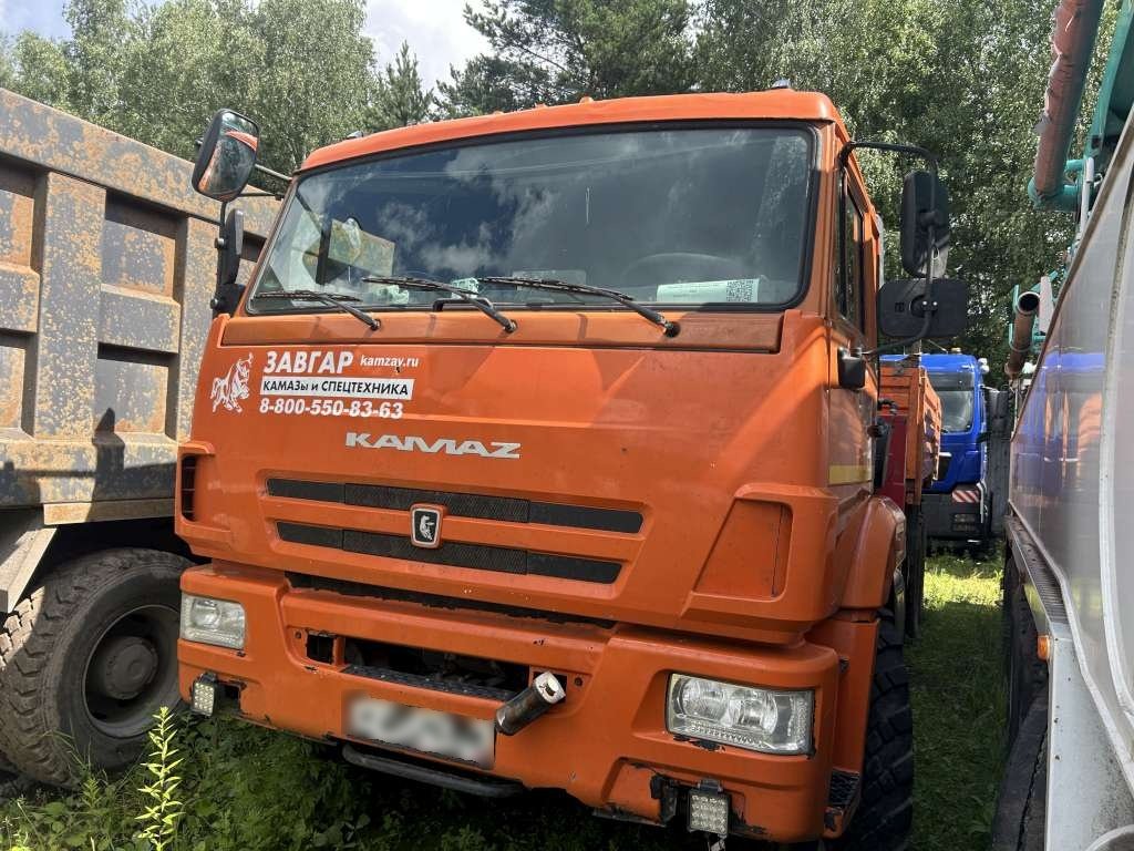 Кран центр КАМАЗ 659100 на шасси КамАЗ 43118 6x6 Бортовой с КМУ — Нижний Новгород
