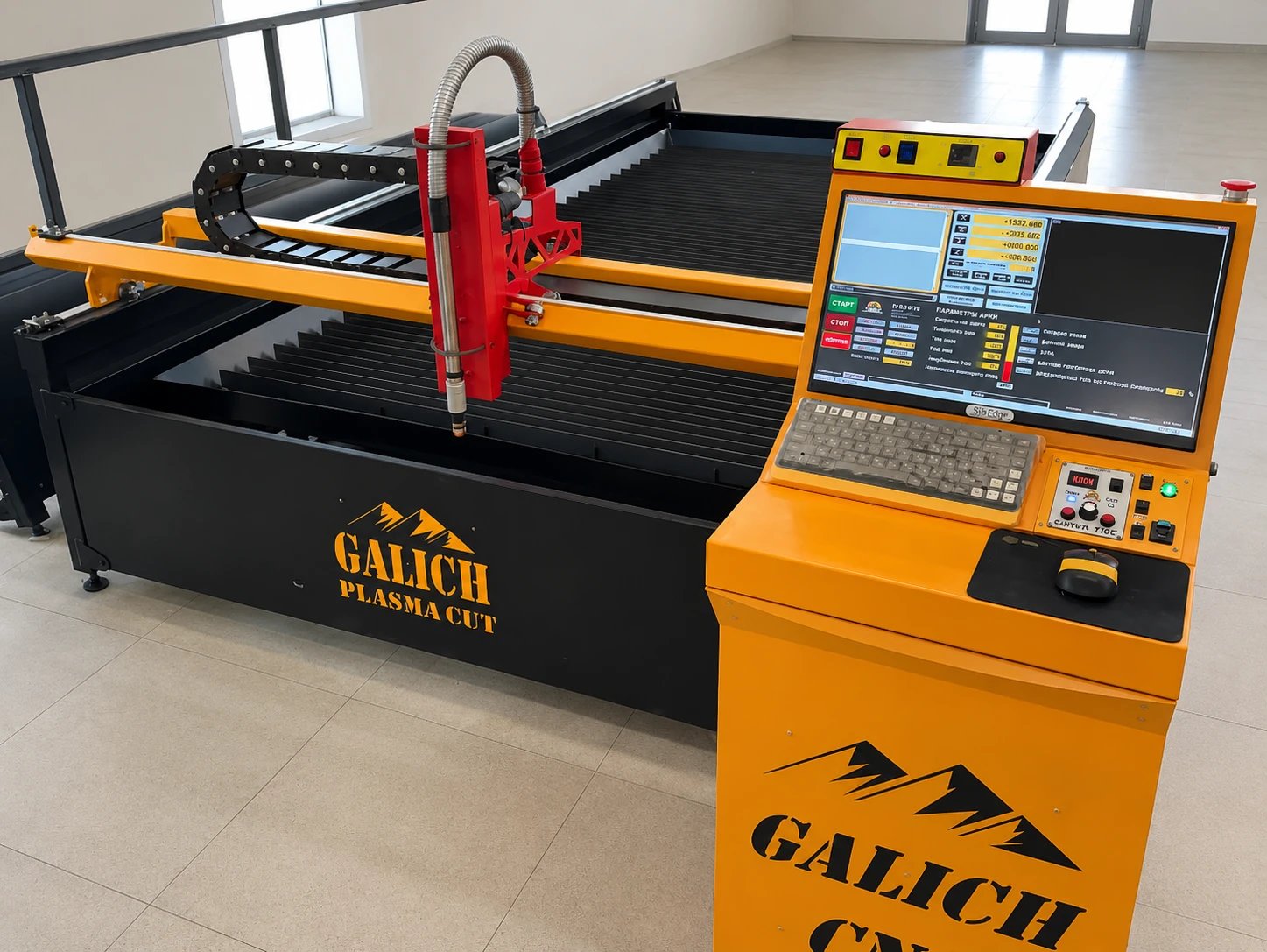 Станок плазменной резки с ЧПУ GALICH PLASMA CUT — Новосибирск