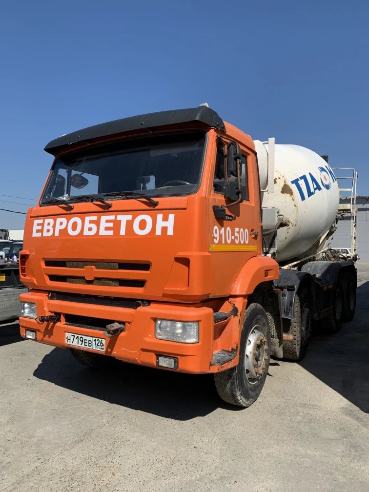 Бетоносмеситель КАМАЗ 6540 — Краснодар