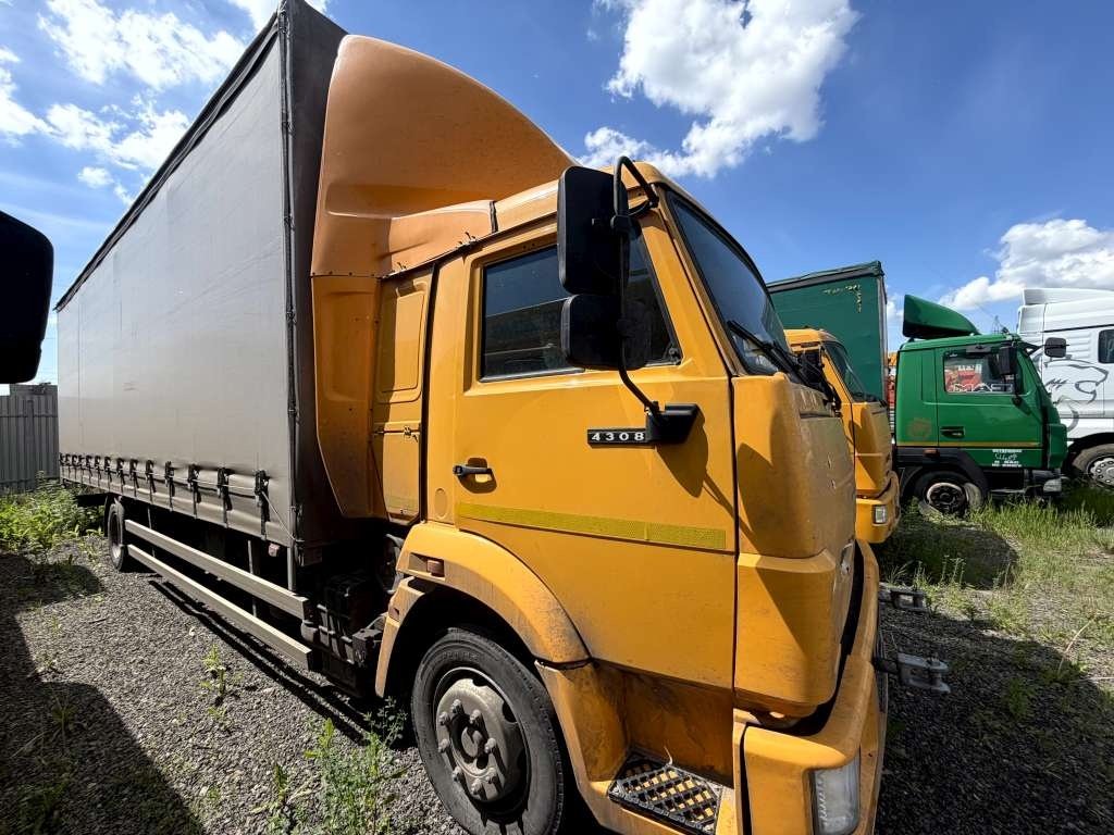 Коммерческие грузовики К7В* на шасси КамАЗ 4308 4x2 Бортовой (Евроборт) — Челябинск