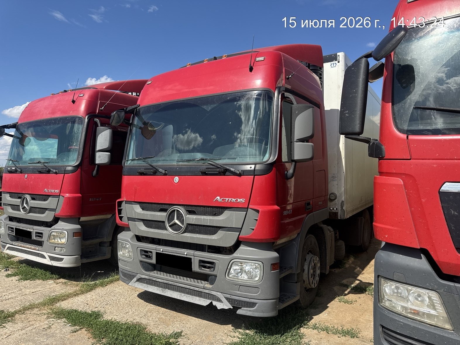 Тягач седельный Mercedes-Benz Actros (1841LS) — Волгоградская обл