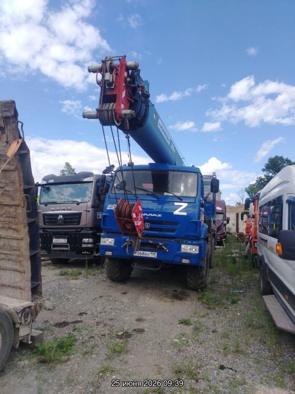 Клинцы КС-55729-5К-3 KAMAZ-43118 (6х6) (Е4) г/п 32т. стрела 33м. — Свободный