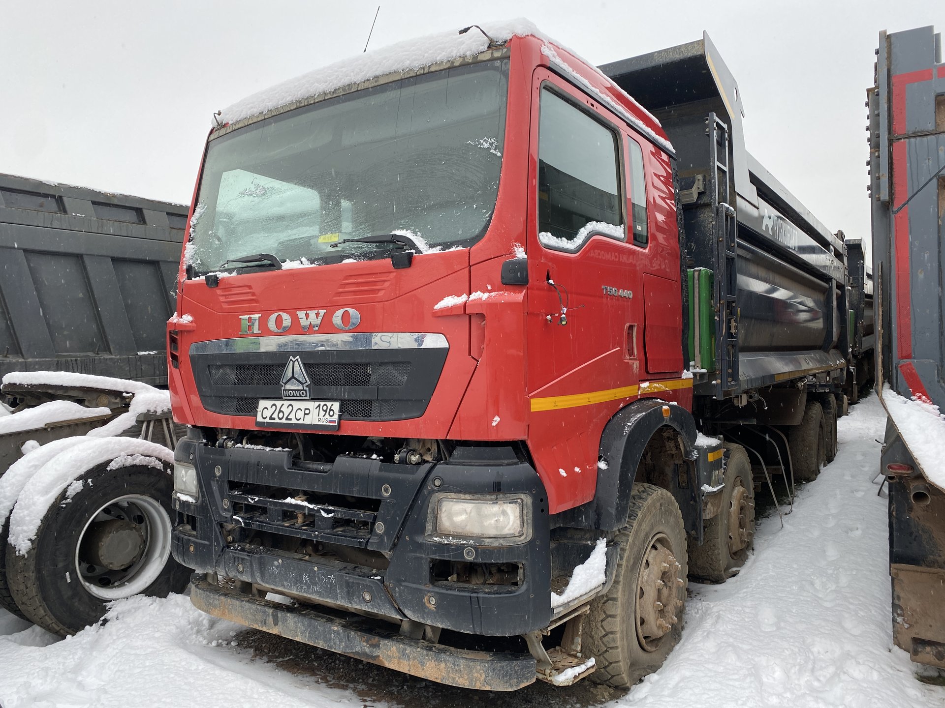 Howo T5G 8x4 Самосвал — Иркутск