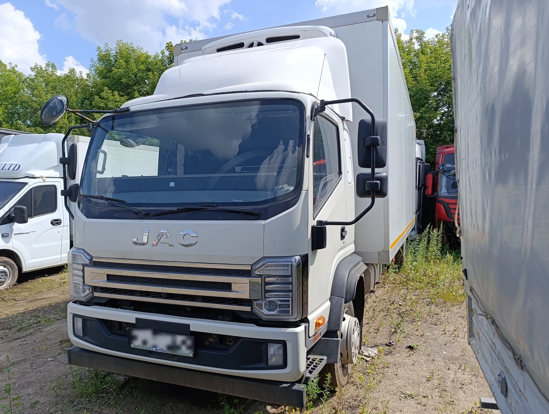 СПЕЦМОБИЛЬ-НН 2818* на шасси JAC N120 4x2 Изотермический/рефрижератор — Казань