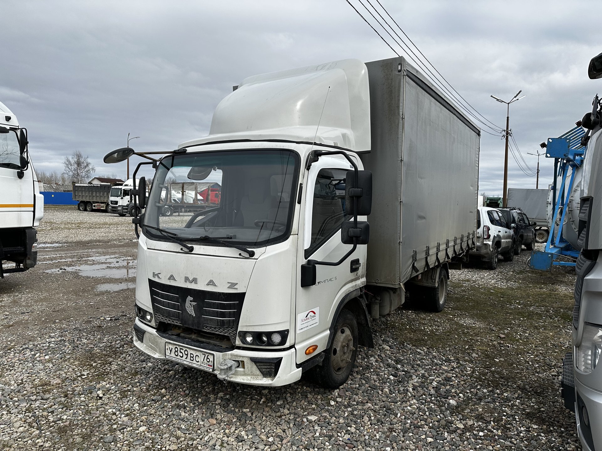 АВТОМЕХАНИЧЕСКИЙ ЗАВОД 5758* на шасси КамАЗ 43085 4x2 Бортовой (Евроборт) — Бегоулево
