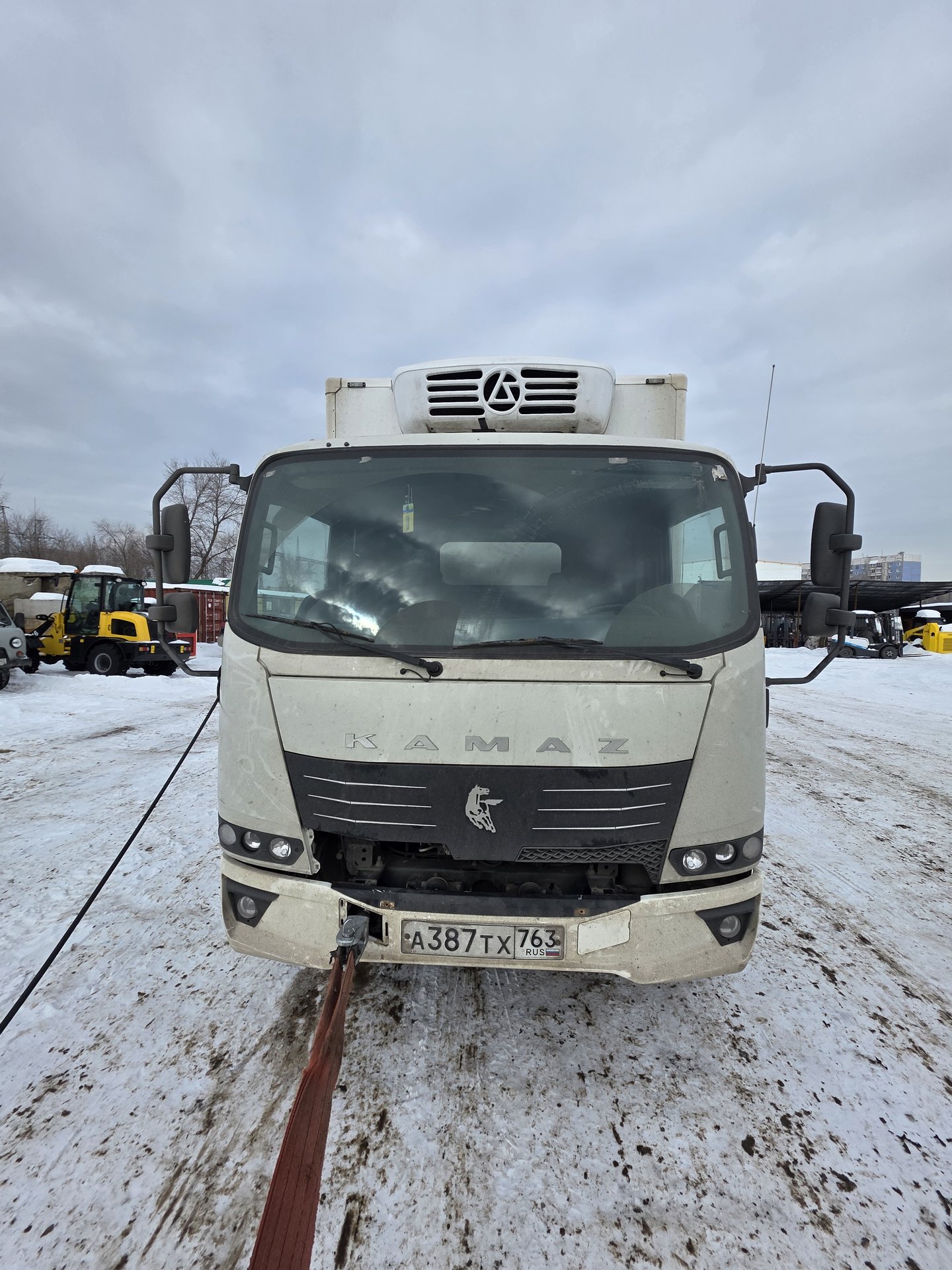 Центртранстехмаш АФ-4741* на шасси КамАЗ 43082 4x2 Изотермический/рефрижератор — Самара