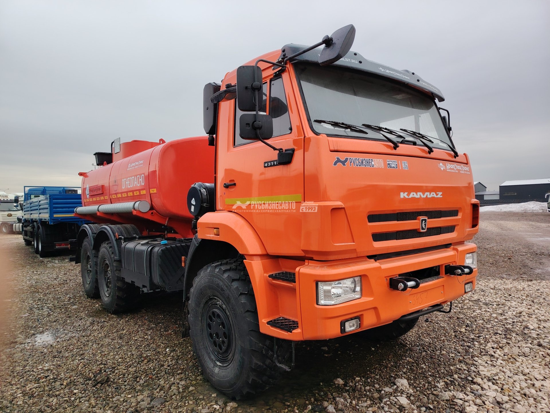 АТЗ-11 КАМАЗ 43118 (мод/ УСТ 5453Z1-100,11м3, 1 отс., СВН-80, узел выдачи топлива) — новая техника в лизинг