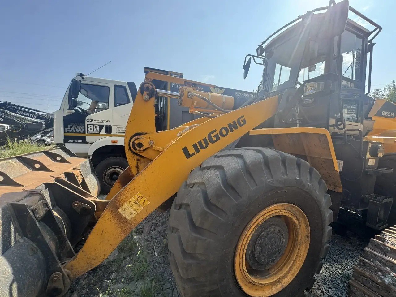 LIUGONG CLG 855 Фронтальный погрузчик — Курган