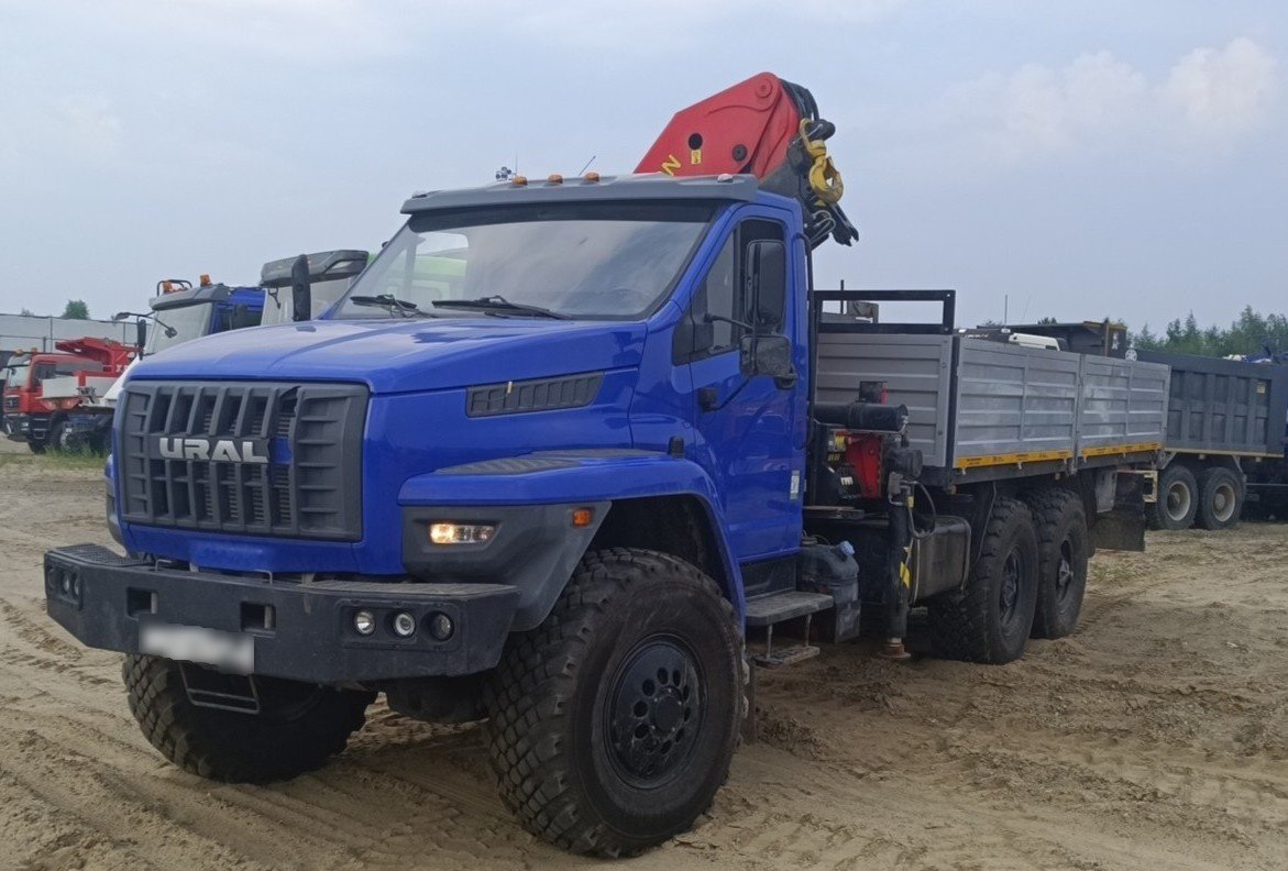 ЗАВОД СПЕЦМАШ SM04* на шасси Ural NEXT 4320 6x6 Бортовой с КМУ — Сургут