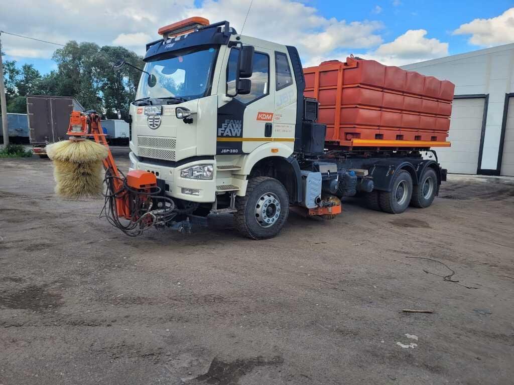 FAW 7066-F9, комбинированная дорожная машина, КДМ Грузовой — Тула