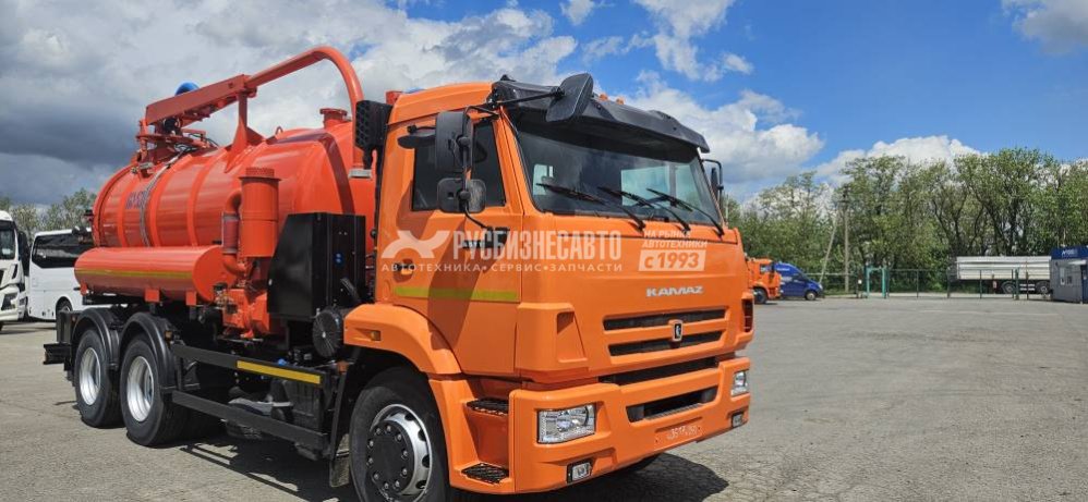 Машина илососная КО-530-01 шасси КАМАЗ-65115 (ил 10м3, вода 1300л.) — новая техника в лизинг
