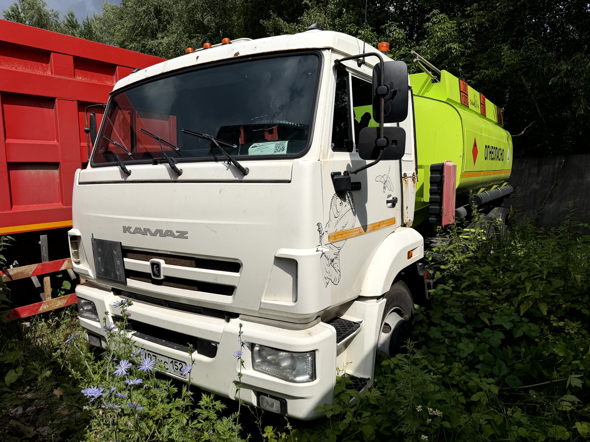 КАМАЗ 65115 6x4 Автотопливозаправщик — Нижний Новгород