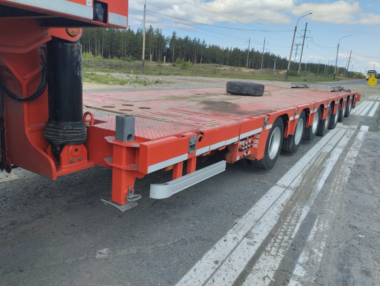 ТВЕРЬСТРОЙМАШ 99397 Полуприцеп Тяжеловоз 7 осей — Нижний Новгород
