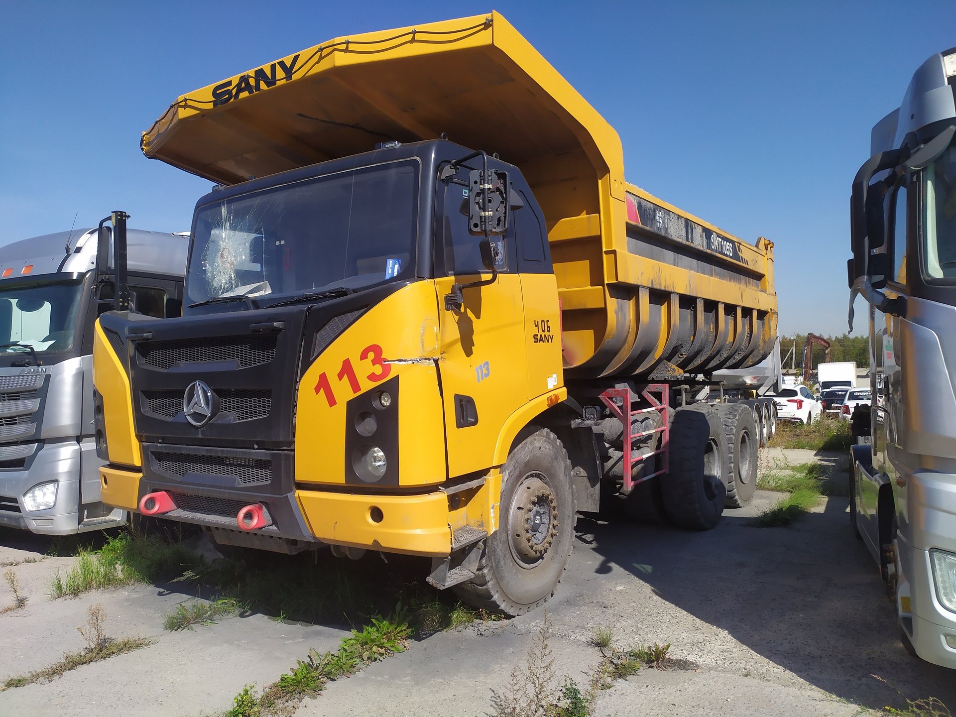 Самосвал Sany SKT105S — Новосибирская обл