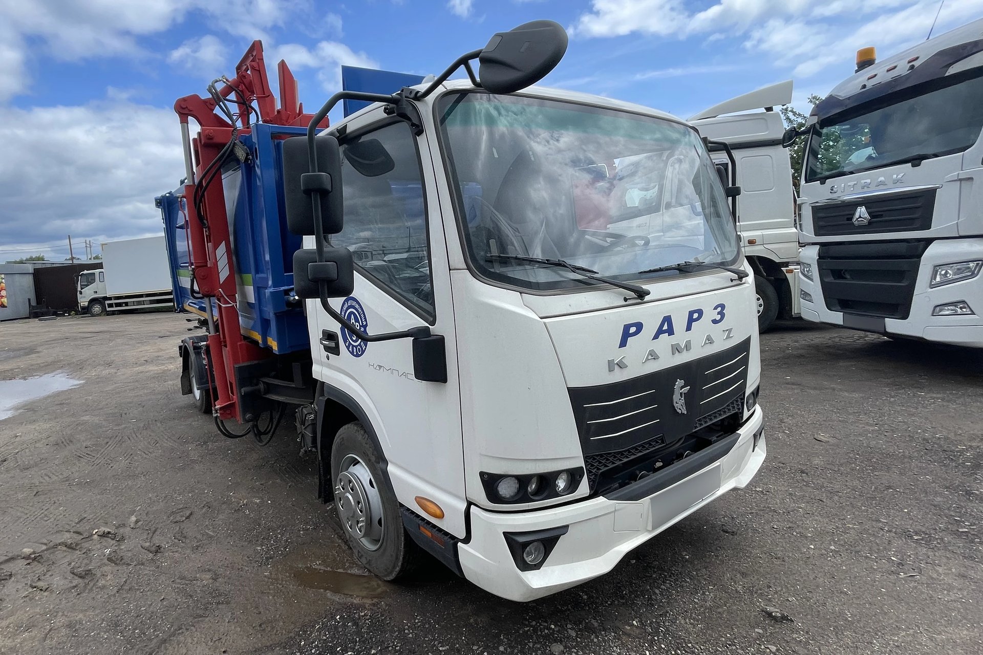 Мусоровоз РАРЗ МК-4552-12 на шасси КамАЗ Компас-9 — Химки