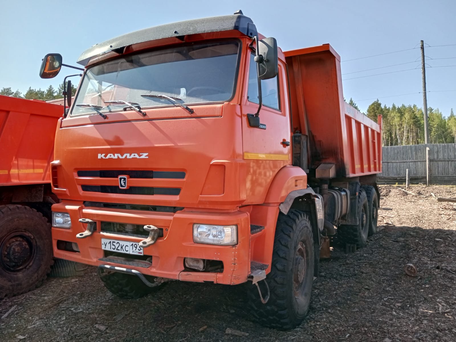 КАМАЗ 65222-6010-53 6x6 — Иркутск