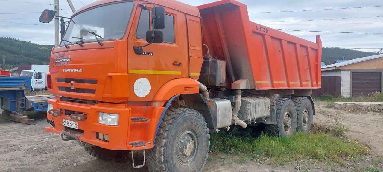 КАМАЗ 65222 6x6 Самосвал — Северобайкальск