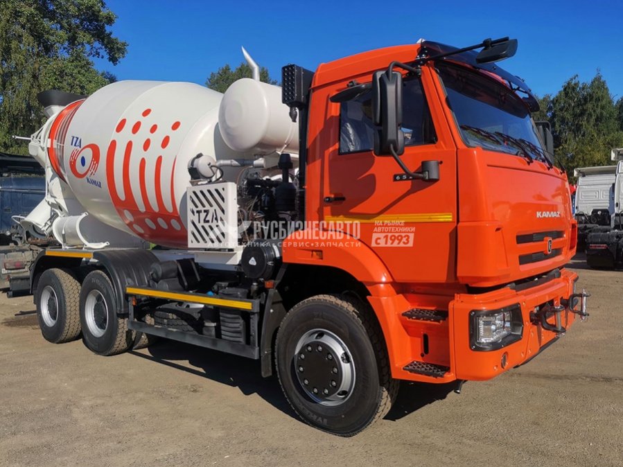 Автобетоносмеситель 5814Z9 на шасси КАМАЗ 6520-4035-56 (Евро-5)9м3 — новая техника в лизинг