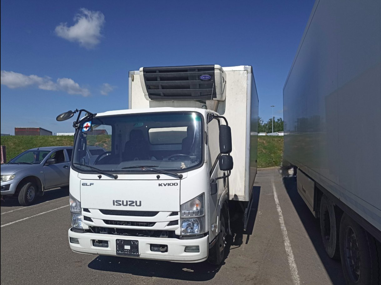Isuzu ELF 7.5 (NPR) Изотермический/рефрижератор — Лобня