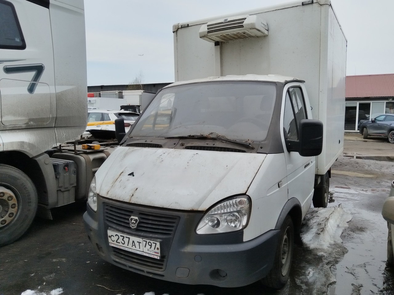Центртранстехмаш АФ-3717 на шасси GAZ SOBOL Изотермический/рефрижератор — Москва