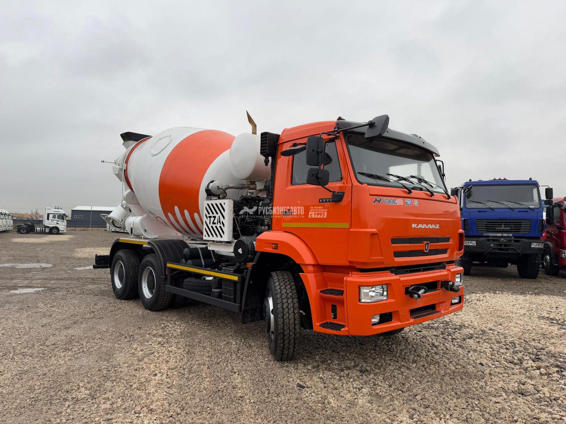 Автобетоносмеситель 5814Z9 на шасси КАМАЗ 6520-3035-48 (Евро-5)9м3 — новая техника в лизинг